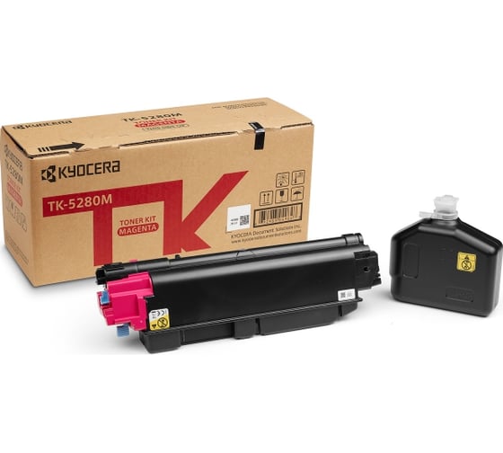 Тонер-картридж KYOCERA TK-5280M 11000 страниц magenta для M6235cidn/M6635cidn/P6235cdn 1T02TWBNL0