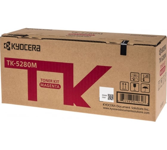 Тонер-картридж KYOCERA TK-5280M 11000 страниц magenta для M6235cidn/M6635cidn/P6235cdn 1T02TWBNL0