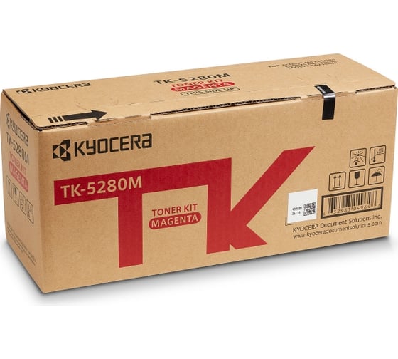 Тонер-картридж KYOCERA TK-5280M 11000 страниц magenta для M6235cidn/M6635cidn/P6235cdn 1T02TWBNL0