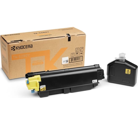 Тонер-картридж KYOCERA TK-5280Y 11000 страниц yellow для M6235cidn/M6635cidn/P6235cdn 1T02TWANL0