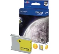 Струйный картридж Brother жёлтый, для DCP-130C, DCP-330C, DCP-350C, MFC-240C LC1000Y