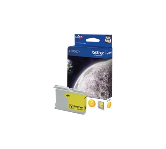 Струйный картридж Brother жёлтый, для DCP-130C, DCP-330C, DCP-350C, MFC-240C LC1000Y 1
