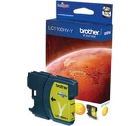 Струйный картридж повышенной ёмкости Brother жёлтый, для DCP-6690CW LC1100HYY