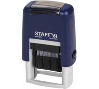 Датер-мини STAFF Printer 7810 месяц буквами, оттиск 22x4 мм 237432