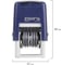 Нумератор Staff Printer 7836 6-разрядный, оттиск 22x4 мм 237434 4
