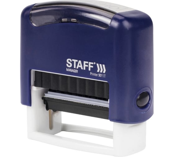 Стандартный штамп STAFF Printer 9011T Оплачено, оттиск 38х14 мм 237421