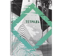 Бизнес-тетрадь listoff А4, 120 листов, в линию, на евроспирали ТС41205242