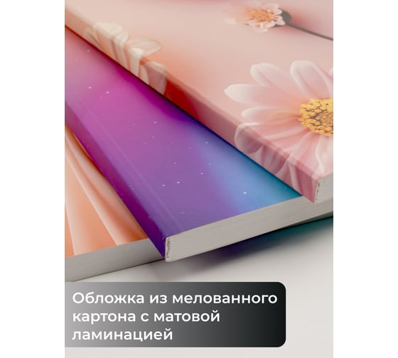 Бизнес-тетрадь listoff А4, 120 листов, в клетку Т41209036