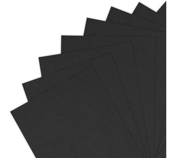 Бумага цветная BRAUBERG А4, 80 г/м, 100 л, ЧЕРНАЯ, интенсив, для офиса, хобби и творчества, 116666