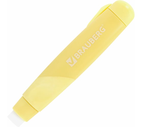 Ластики выдвижные BRAUBERG REWIND, 2 шт., 114х20х20 мм, пастельные цвета корпуса, блистер, 272687