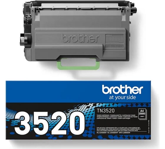 Тонер-картридж ультравысокой емкости Brother 20 000 страниц TN3520