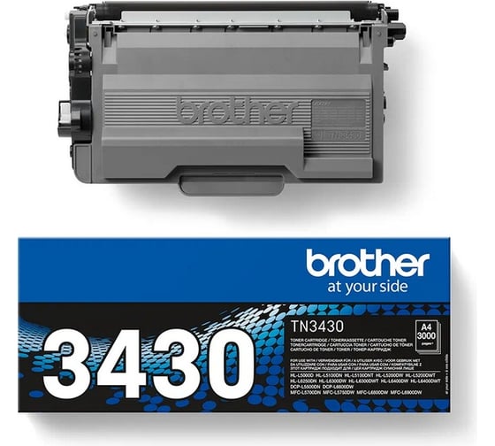 Тонер-картридж Brother черный TN3430