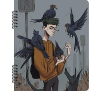 Бизнес-тетрадь listoff А5, 96 листов, в клетку, на гребне ТПМН596119