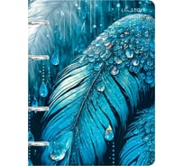 Бизнес-тетрадь listoff А5, 100 листов, в клетку, на кольцах ТКПФ1005390