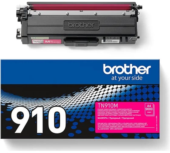 Тонер-картридж Brother пурпурный, для HL-L9310CDW, MFC-L9570CDW TN910M