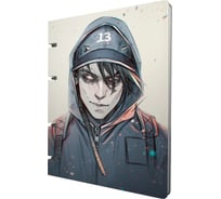 Бизнес-тетрадь listoff А5, 120 листов, в клетку, на кольцах ТКИ1205431