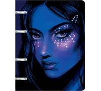 Бизнес-тетрадь listoff А5, 100 листов, в клетку, на кольцах ТКФ1005404