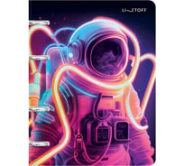 Бизнес-тетрадь listoff А5, 80 листов, в клетку, на кольцах ТК805397