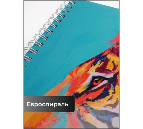 Бизнес-тетрадь listoff А5, 100 листов, в линию, на евроспирали ТС51005231