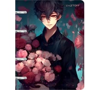 Бизнес-тетрадь listoff А5, 100 листов, в клетку, на кольцах ТКП1005386