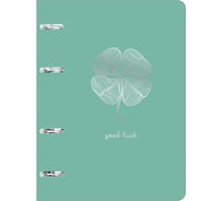 Бизнес-тетрадь listoff А5, 100 листов, в клетку, на кольцах ПБФ1005096