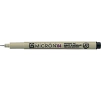 Капиллярная ручка SAKURA Pigma Micron 0.4 мм черный XSDK04#49