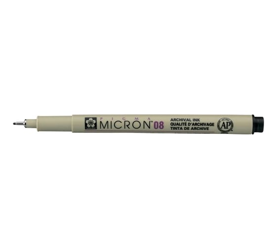 Капиллярная ручка SAKURA Pigma Micron 0.5 мм черный XSDK08#49 1