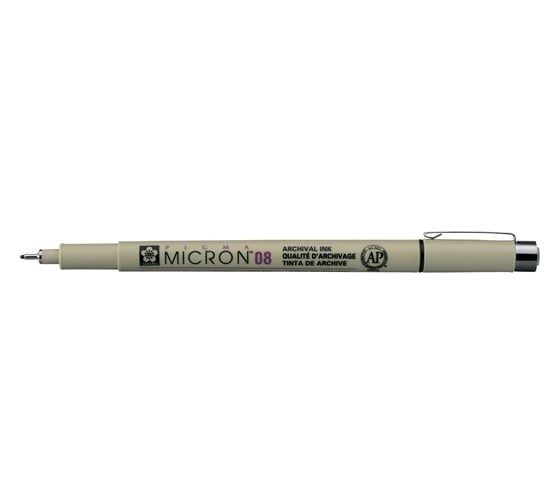 Капиллярная ручка SAKURA Pigma Micron 0.5 мм черный XSDK08#49
