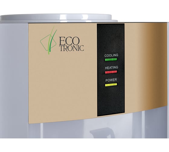 Напольный кулер ECOTRONIC H1 LCE white gold ETK7145