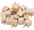 Силовые кнопки-гвоздики BRAUBERG WOOD, деревянные (кубики), 50 шт, 272762 9
