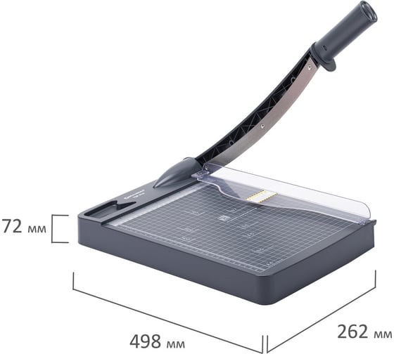 Резак сабельный BRAUBERG KATANA TSP-416, A4, на 16 л, пластиковое основание, 532982