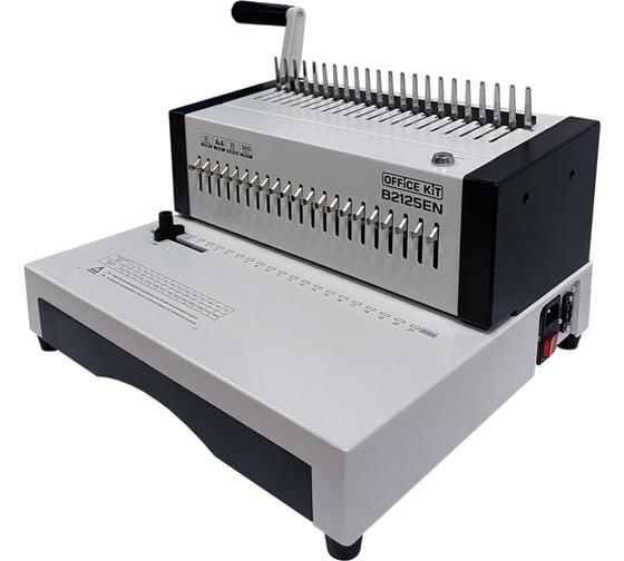 Брошюровщик / переплетчик электрический на пластиковую пружину Office Kit B2125EN