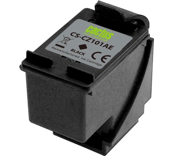Картридж струйный Cactus CS-CZ101AE N 650 черный, 18 мл, для HP 1015/1515/1516/2515/2545/2546/2645/35 2062085