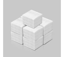 Салфетки столовые Бумага Сити 1 слой, 24x24 см, 400 листов белые, 9 упаковок БС-1-24-СБ/400(9 упак) М