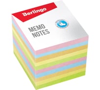 Блок для записи BERLINGO Standard 9х9х9 см, цветной LNn_01259