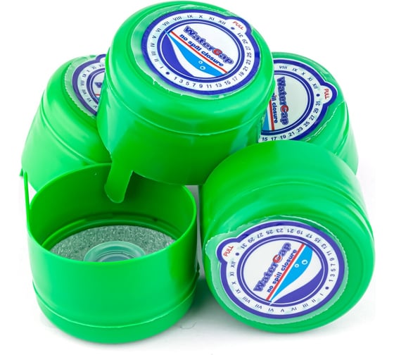 Пробка для бутылей 19 л Aqua Work зеленая Ф1 25387