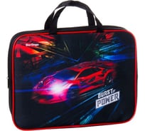 Папка BERLINGO Power с ручками 1 отделение, А4, 350х265х80 мм, текстиль, на молнии FB70026