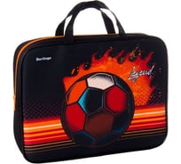 Папка BERLINGO Legend с ручками 1 отделение, А4, 350х265х80 мм, текстиль, на молнии FB70029