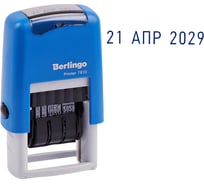 Ленточный датер BERLINGO Printer 7810 пластик, 1 страница, 3 мм, русский, блистер BSt_82201