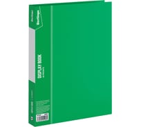 Папка BERLINGO Standard с 60 вкладышами, 21 мм, 700 мкм, зеленая MT2440