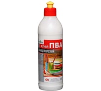 Клей ПВА канцелярский 0,5 кг Ecolux 4607133684662