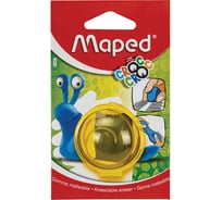 Ластик-клячка художественный ОФИСМАГ MAPED Croc Croc Улитка в футляре, 40x36x10мм, мягкий, голубой 014501 272964