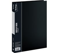 Папка BERLINGO Standard с 40 вкладышами, 21 мм, 600 мкм, черная MT2439