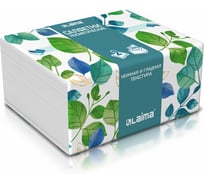 Салфетки косметические LAIMA 200 штук в упаковке, 2 слоя, 12.8х20 см, PREMIUM UNIT PACK 116357