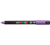 Художественный акриловый маркер UNI POSCA PC-1MR, фиолетовый, 0.7 мм, игольчатый наконечник 149665