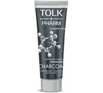 Зубная паста TOLK PHARM Charcoal против пятен от кофе и табака, 100 г 8130