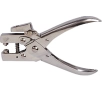 Металлический дырокол BRAUBERG на 1 отверстие для люверса, до 30 л, диаметр отверстия 5 мм 272763