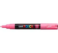 Художественный акриловый маркер UNI POSCA PC-1M, розовый, 0.7 мм, пулевидный наконечник 149595