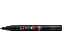 Художественный акриловый маркер UNI POSCA PC-1M, чёрный, 0.7 мм, пулевидный наконечник 149598