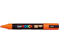Художественный акриловый маркер UNI POSCA PC-5M, оранжевый, 1.8 - 2.5 мм 149458